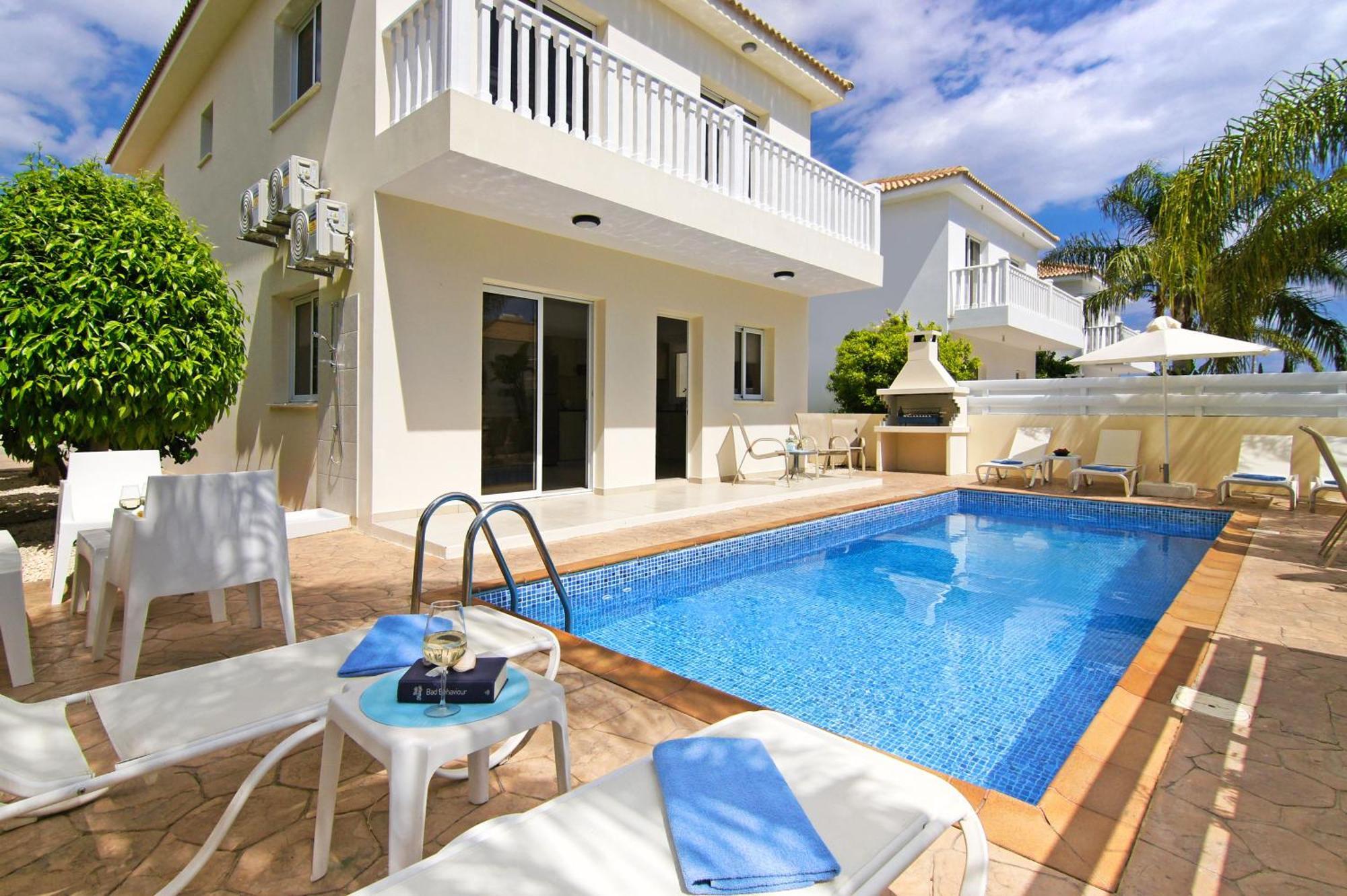 Nissi Sapphire Villa Ayía Nápa Extérieur photo