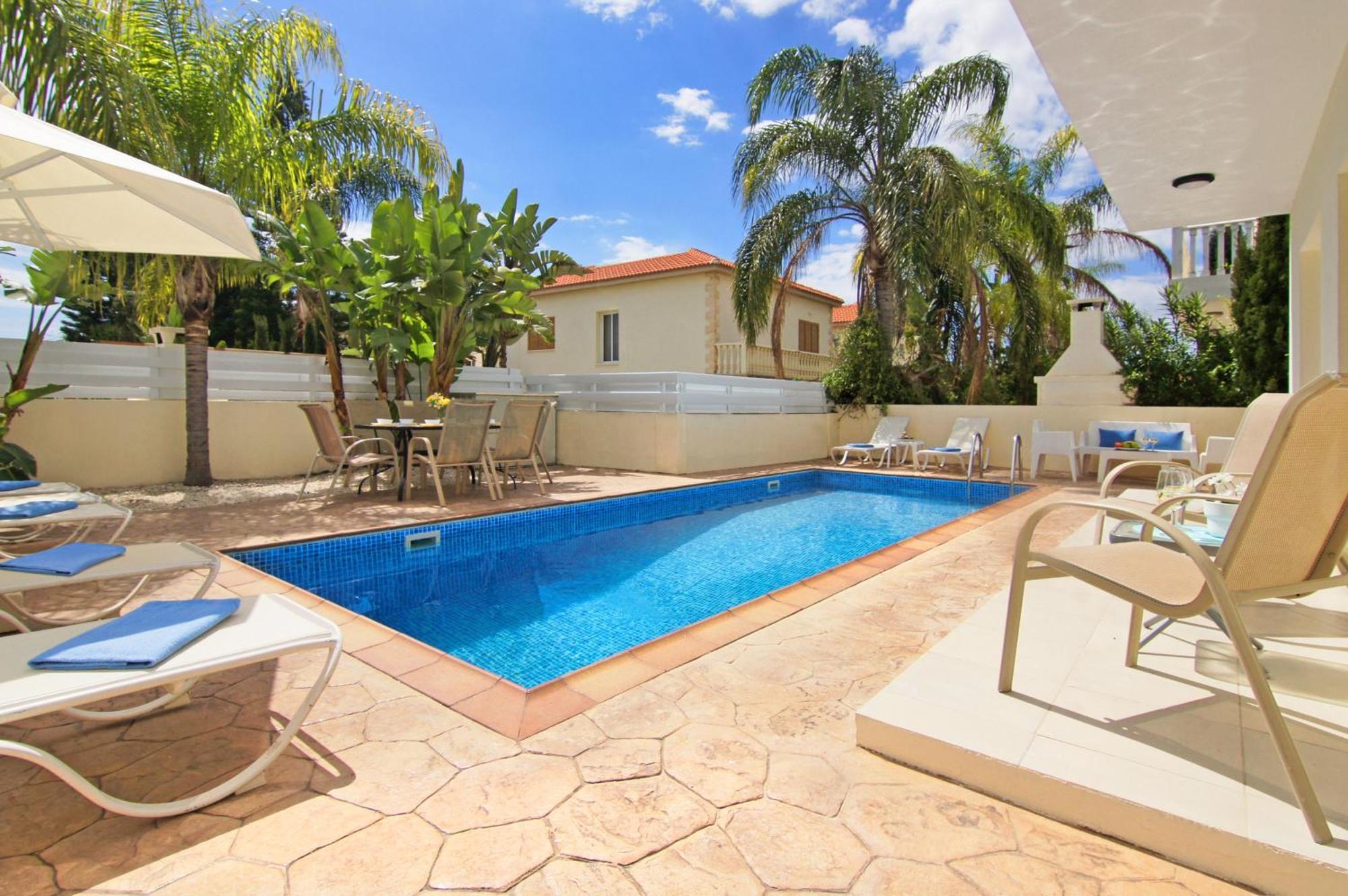 Nissi Sapphire Villa Ayía Nápa Extérieur photo