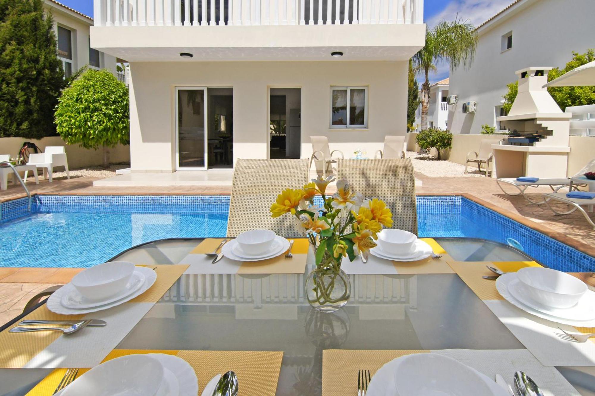 Nissi Sapphire Villa Ayía Nápa Extérieur photo