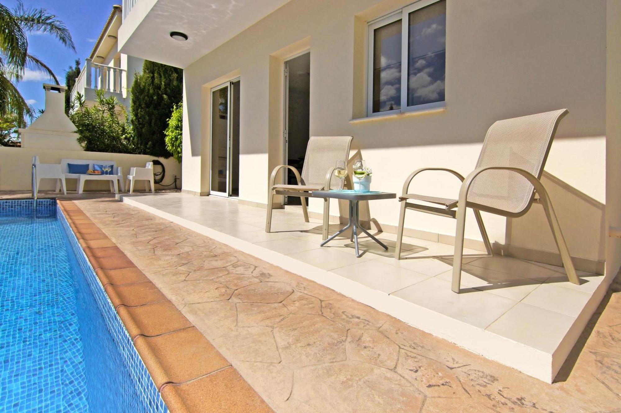 Nissi Sapphire Villa Ayía Nápa Extérieur photo